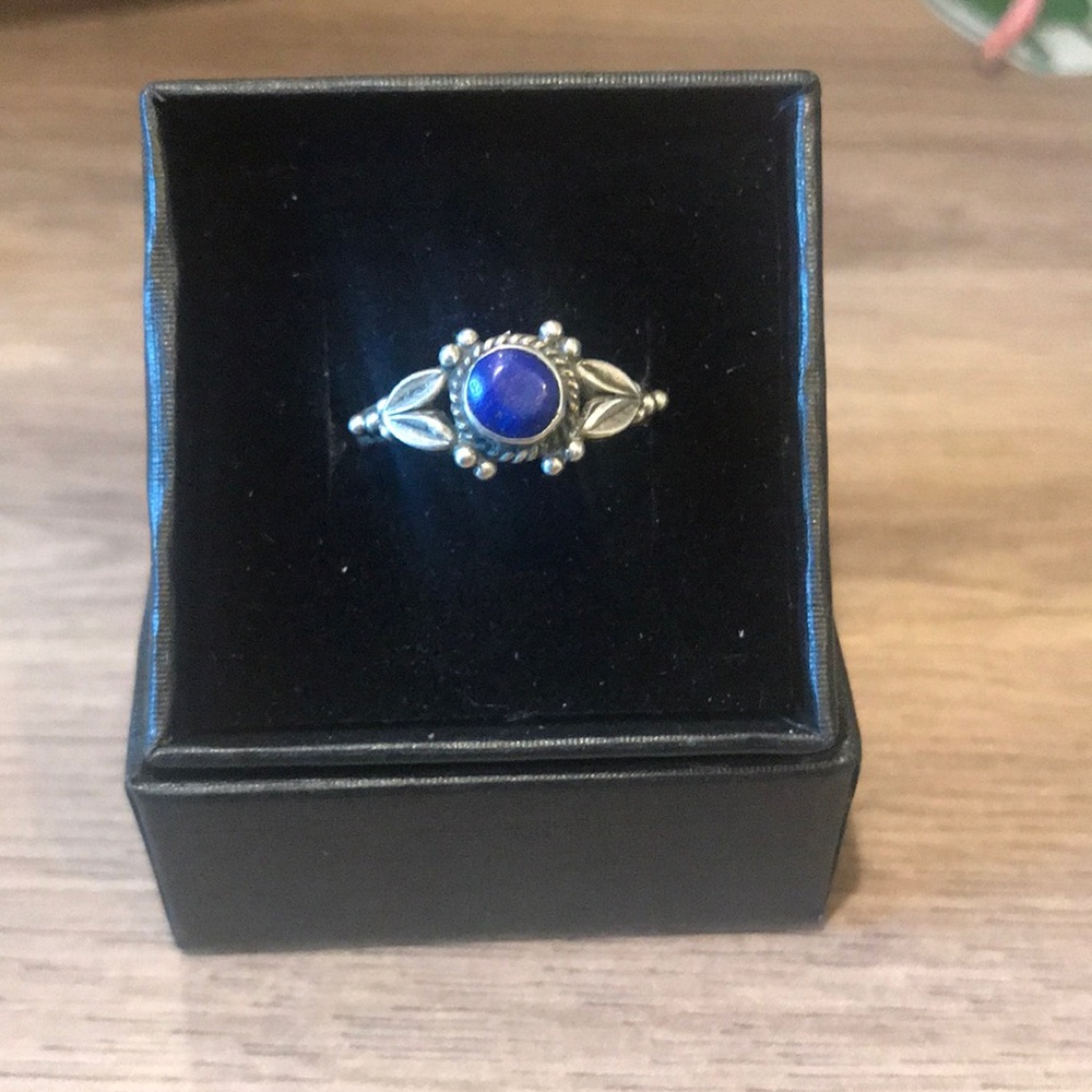 Lapis Lazuli and Silver Ring